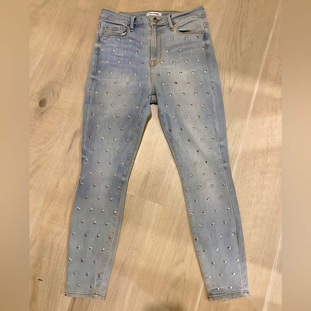 Good American Good Legs Cropped With Love Skinny Jeans